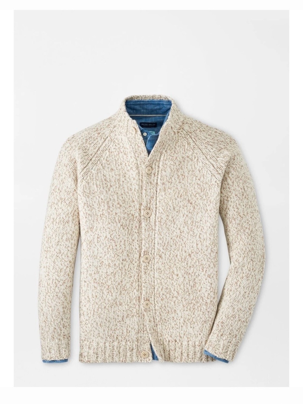 Peter Millar Strathmore Full button sweater